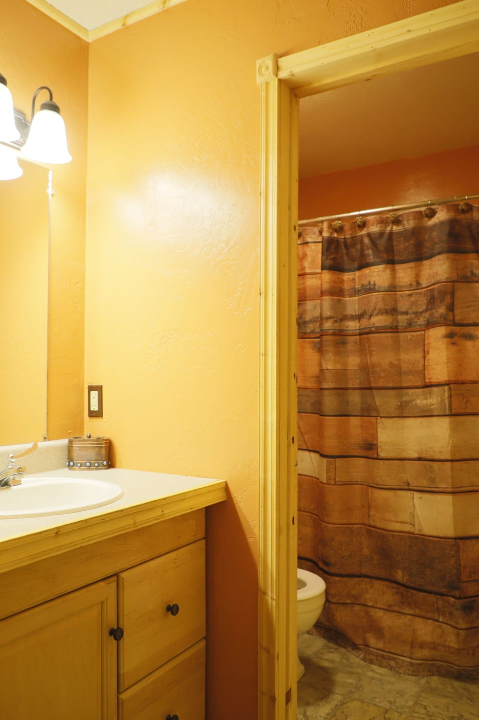 Two full bathrooms with premium towels and extra towels for muddy messes.