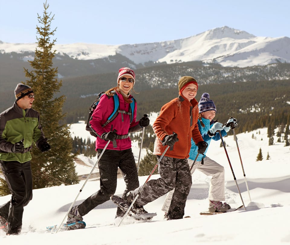 Explore the San Juan mountains with our snowshoes (provided free!)