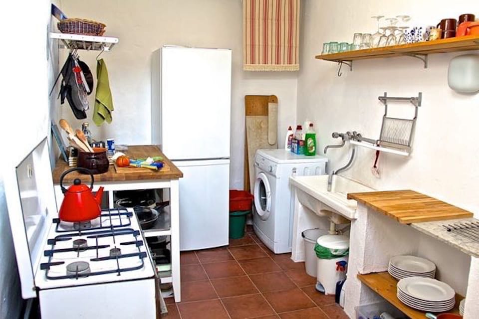 The kitchen is fully equipped for whoever is the chef, mainly new and from IKEA