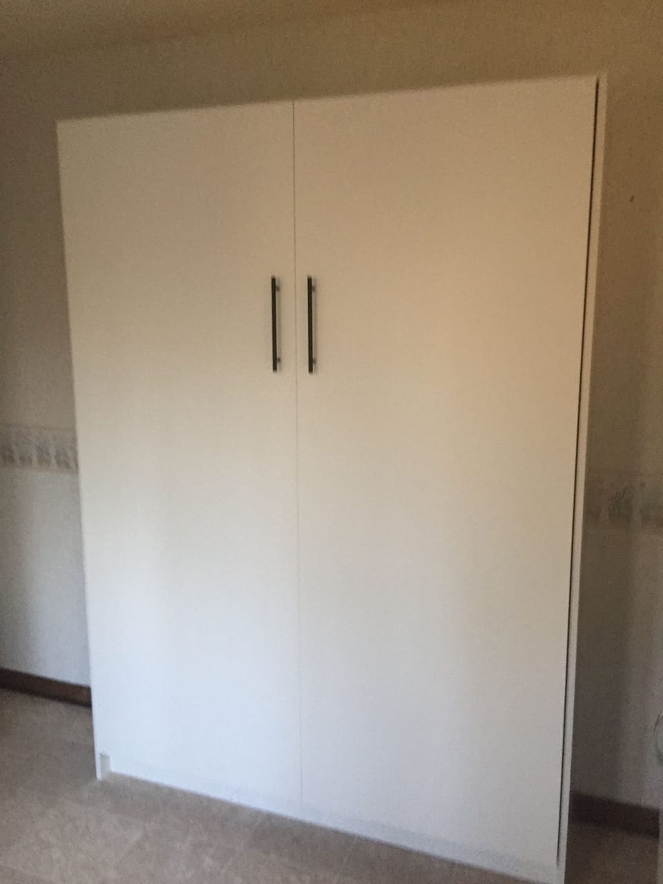 Murphy bed storage cabinet