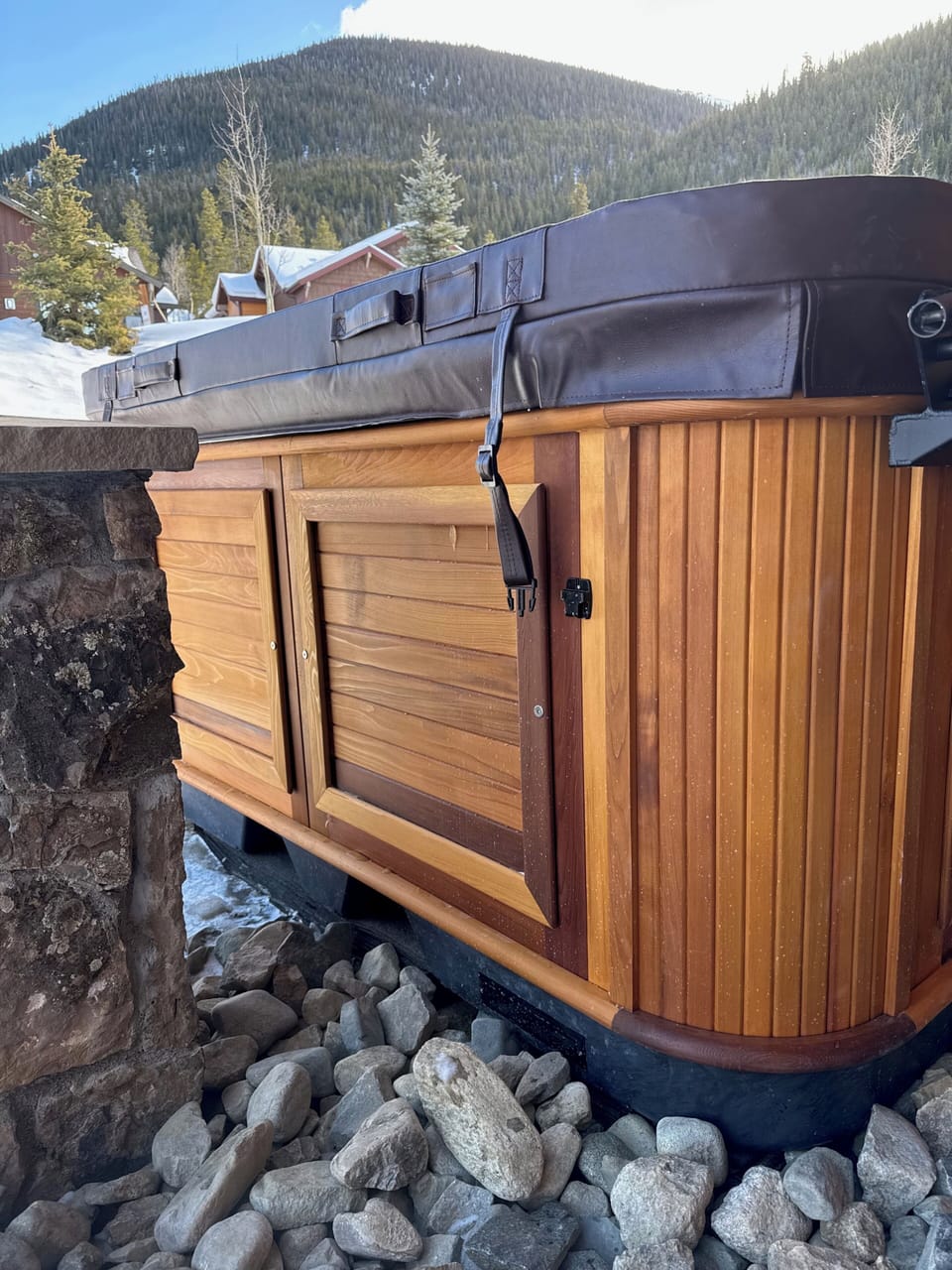 New Private Hot Tub.