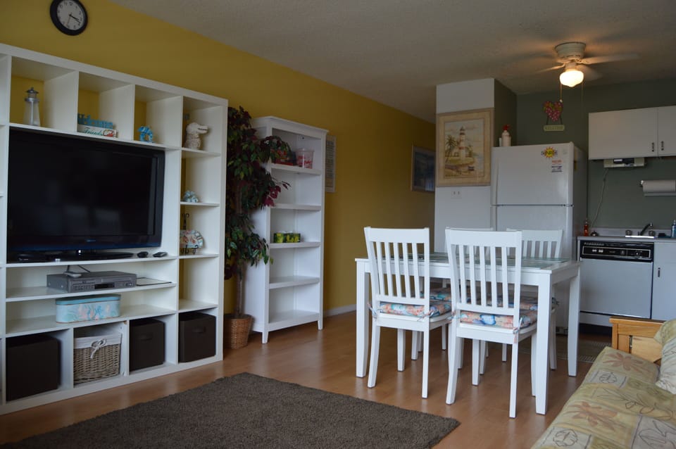 Kitchen from living room