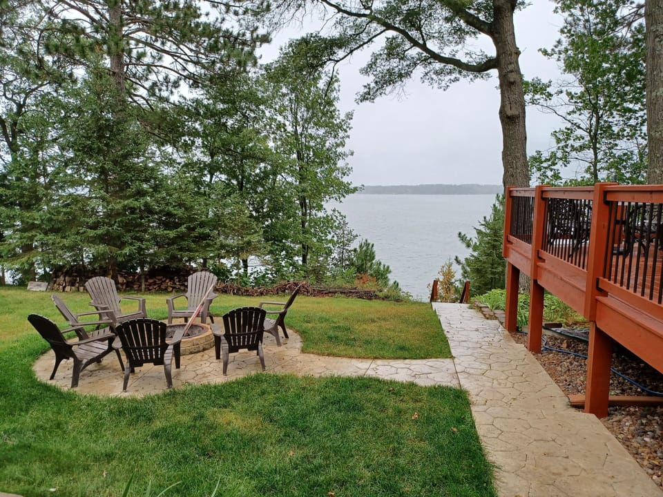 fire pit area