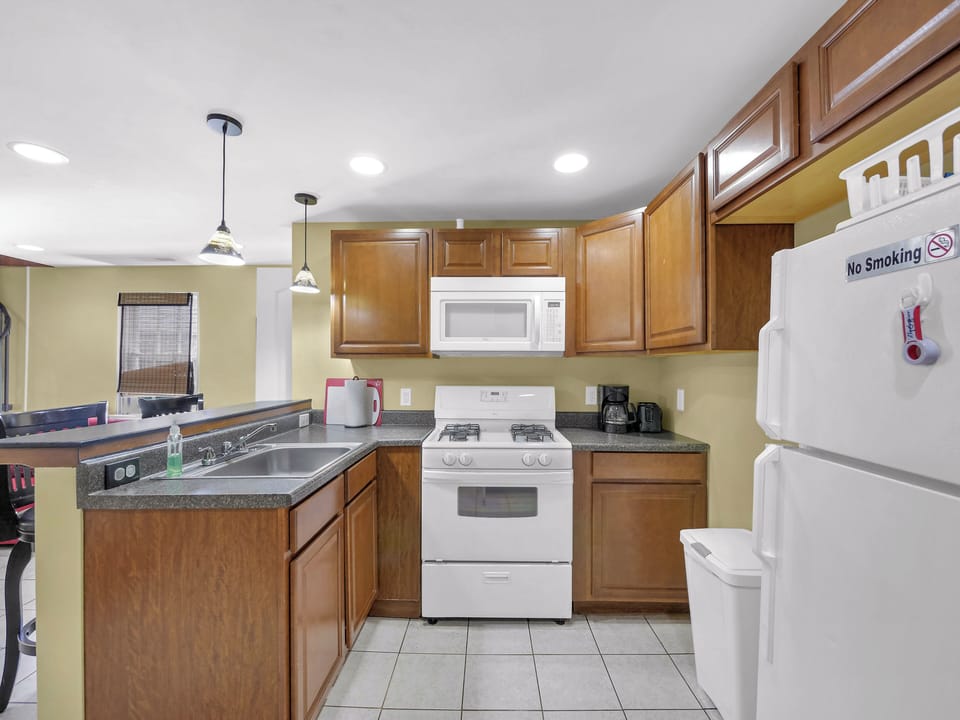 Side A larger side living area/kitchen