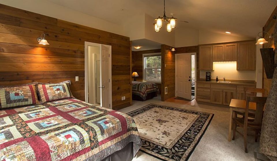 West suite, with private outside entrance.