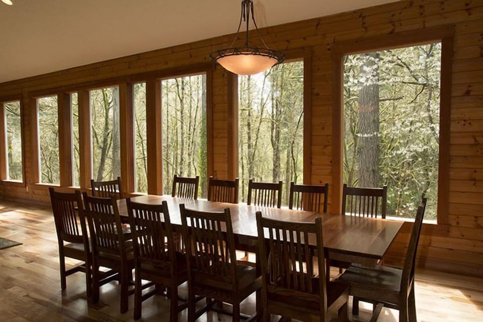view from dinning room