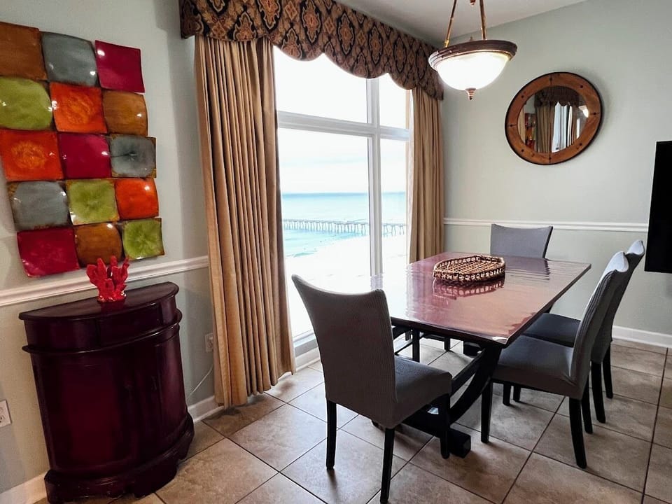 View from dinning room 