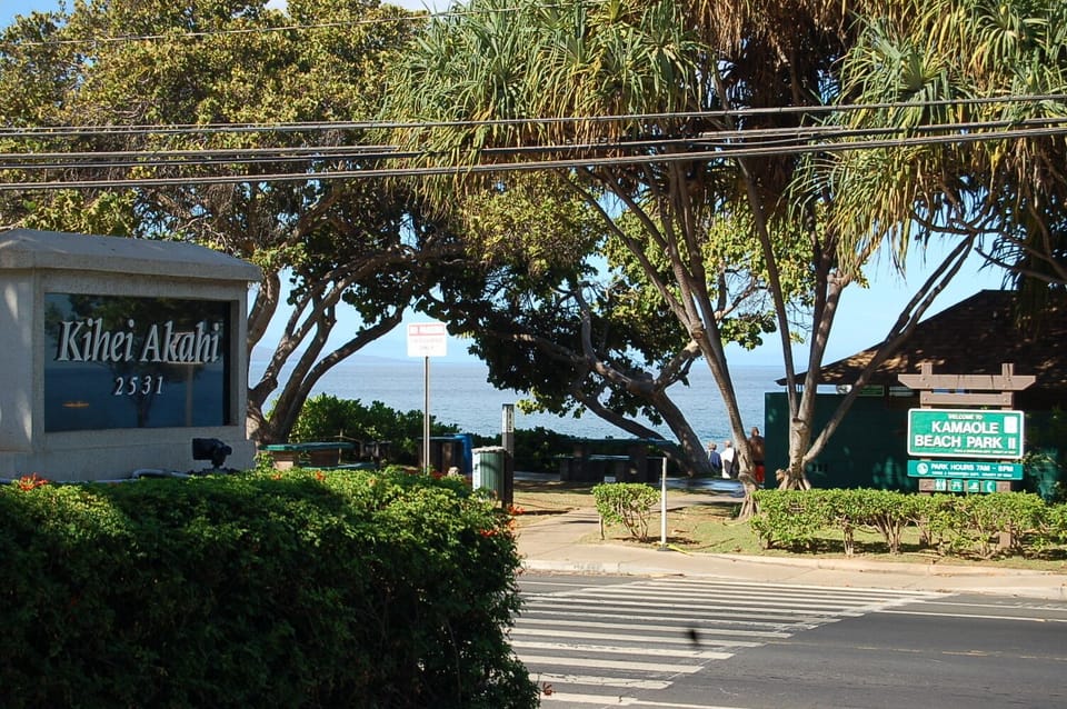 We are Right Across the Street from Kamaole II Beach