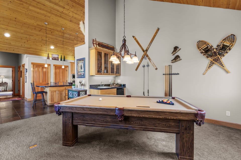 Aspen Lodge, Plenty of Room for Everyone to Enjoy or More Games from the Cupboards