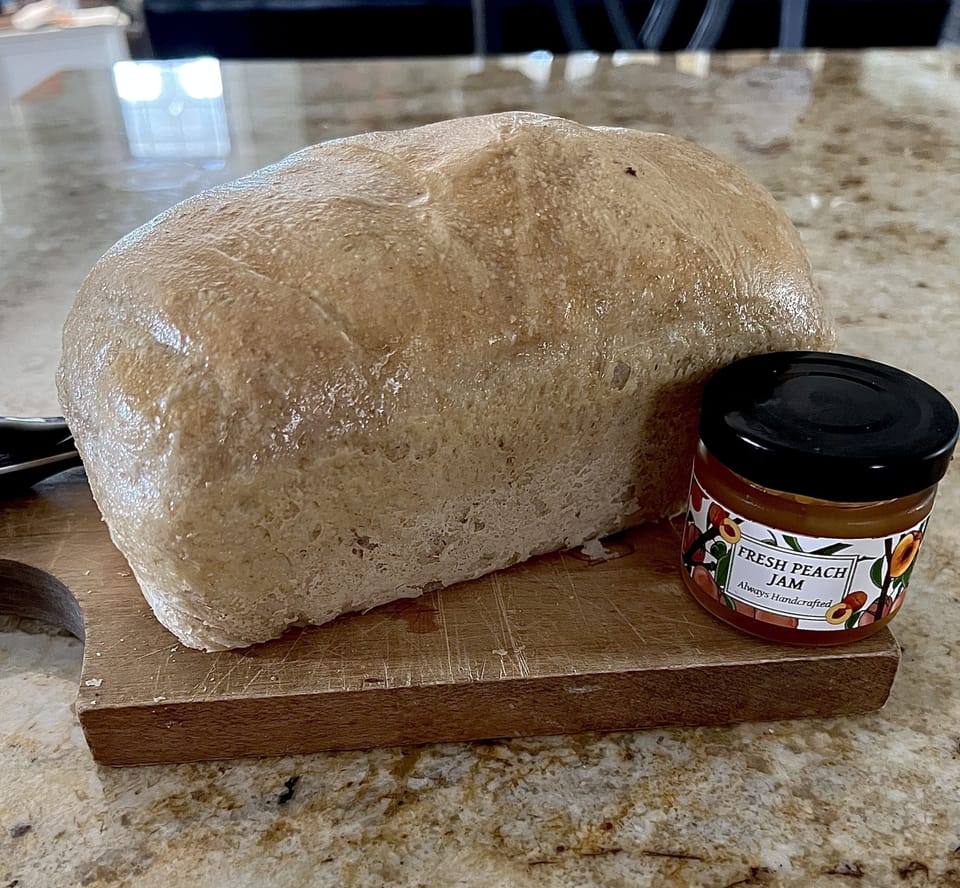 Enjoy our fresh, made-from-scratch bread with our handcrafted jams and jellies!