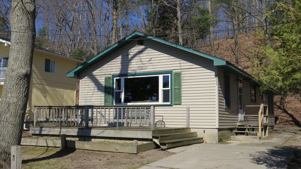Front of cottage