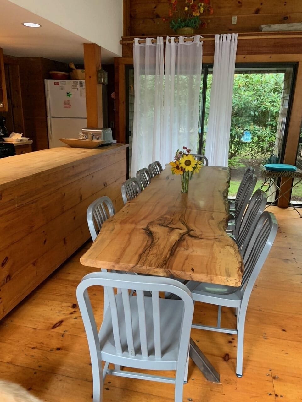 Dining room looking through to yard