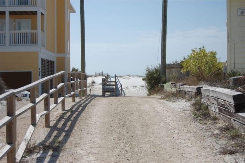 Walkway to the beach