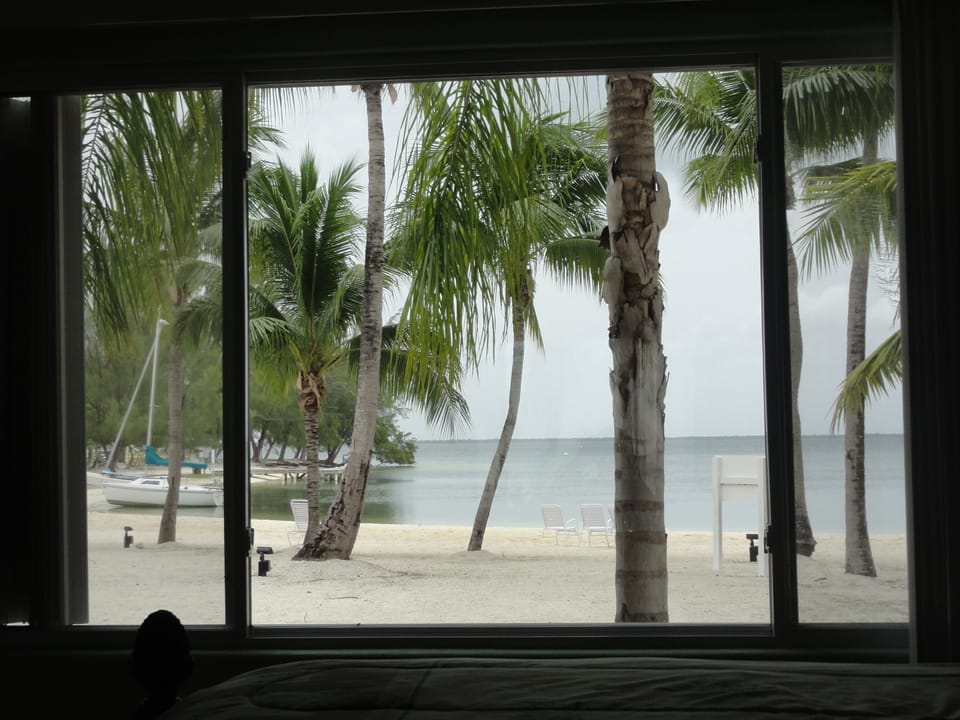 View from master bedroom