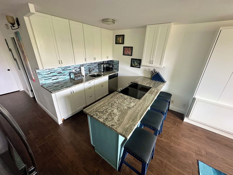Kitchen and front Hallway