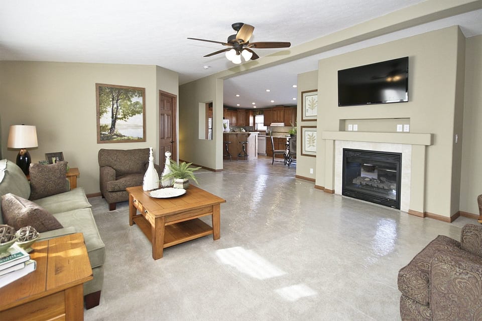 Beautiful Open Floor Plan