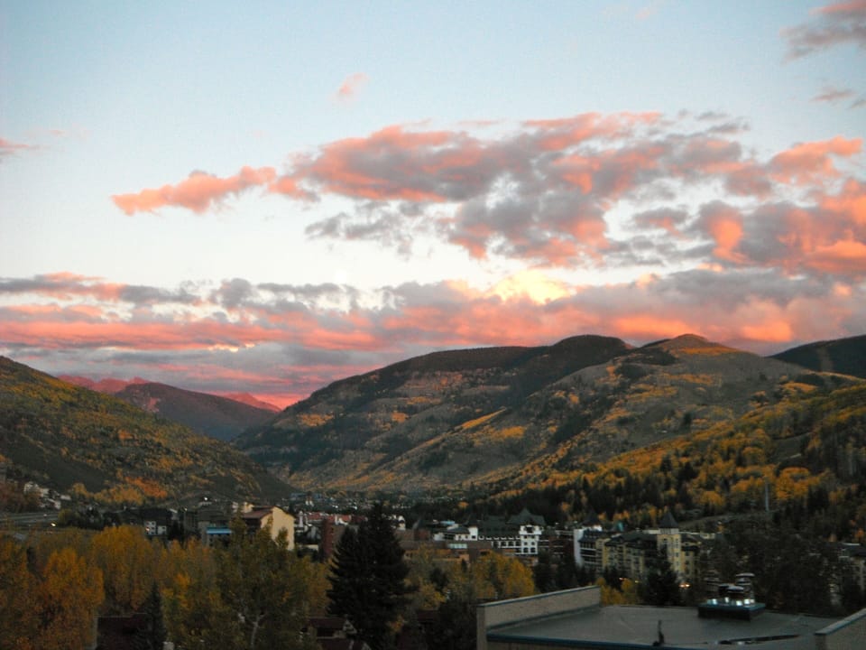 Fall sunset