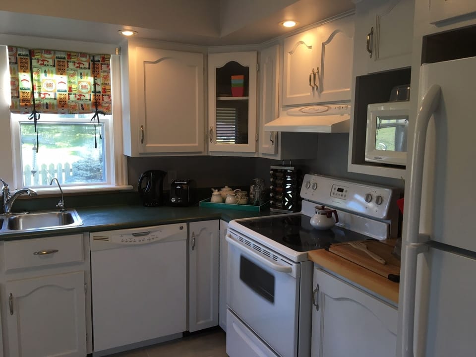 Kitchen with updated appliances