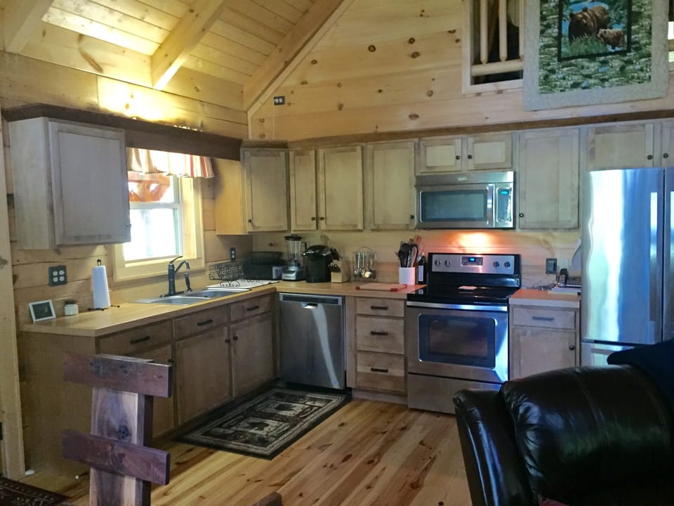 Fully equipped kitchen