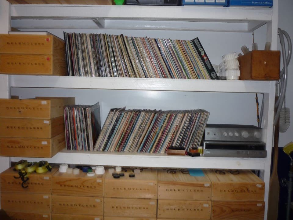 vinyl only when making wine