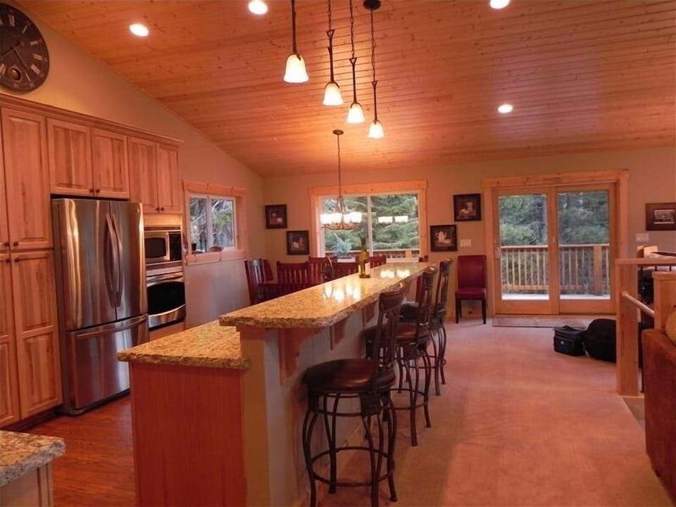 Kitchen open to great room