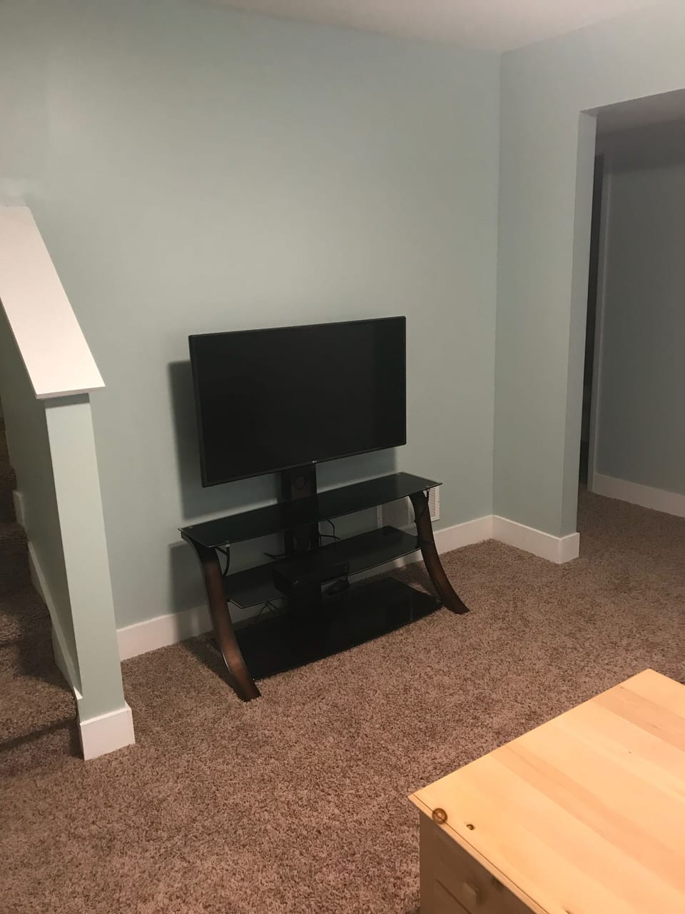 Downstairs Recreation room-has a 42” TV