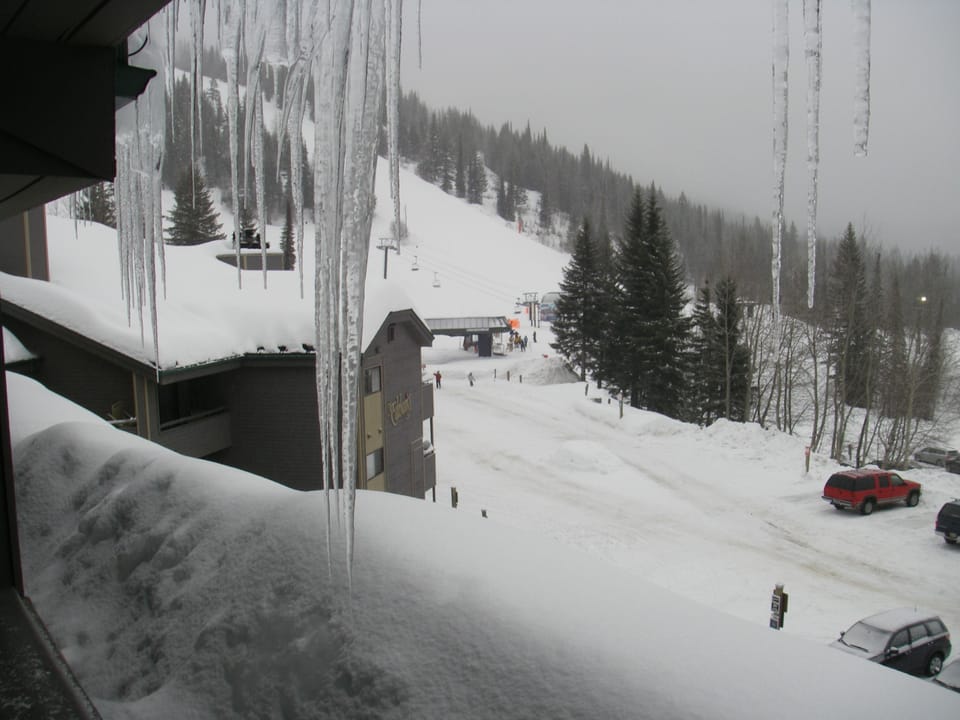 View of main lifts from balcony