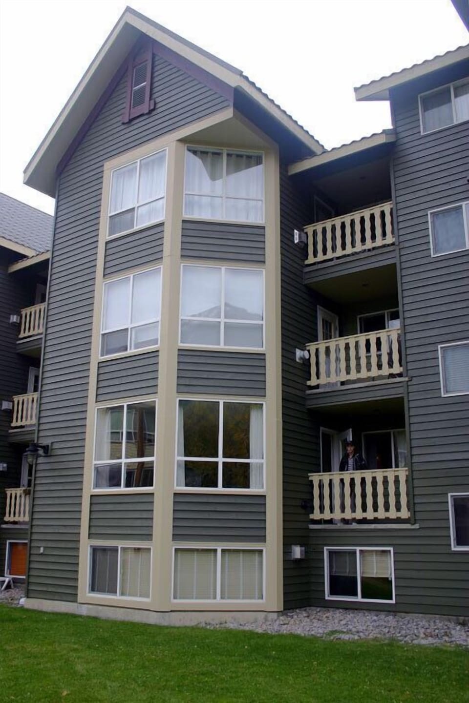 We are the main floor unit (balcony above ground)
