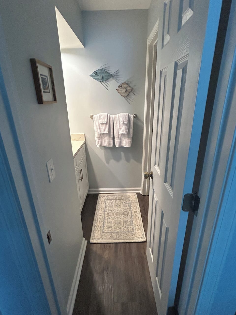 Master Bathroom Entrance