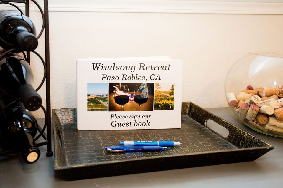 Please sign our guest book.