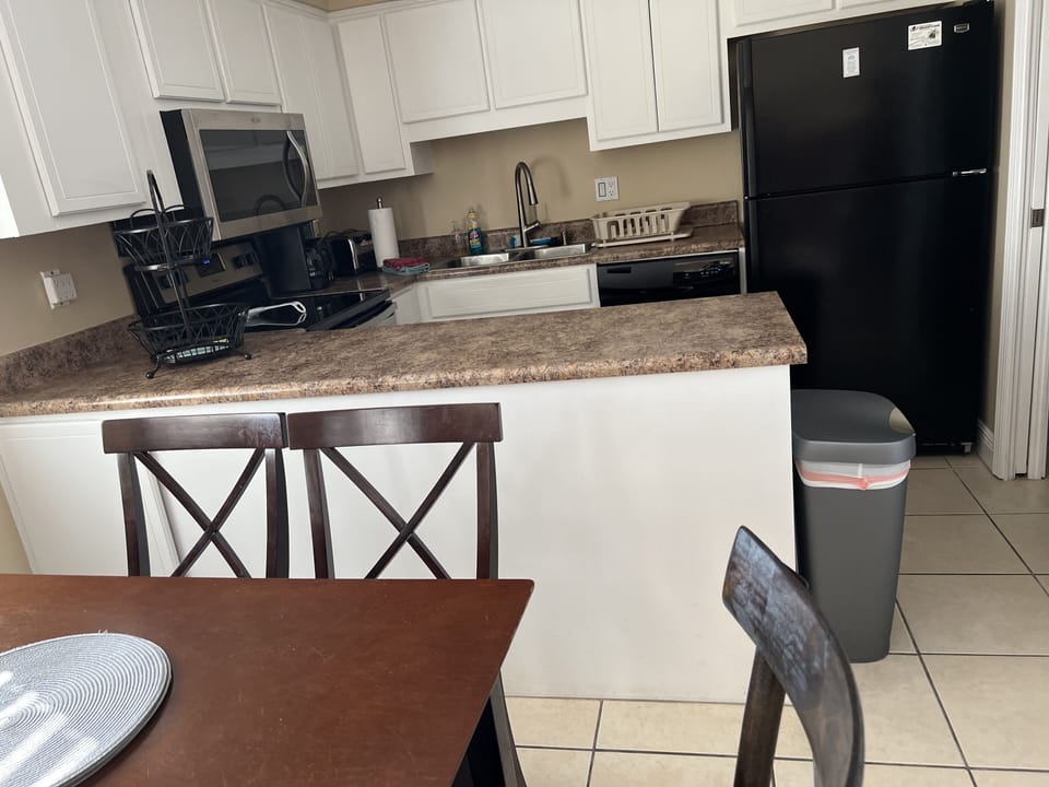Kitchen from dining room