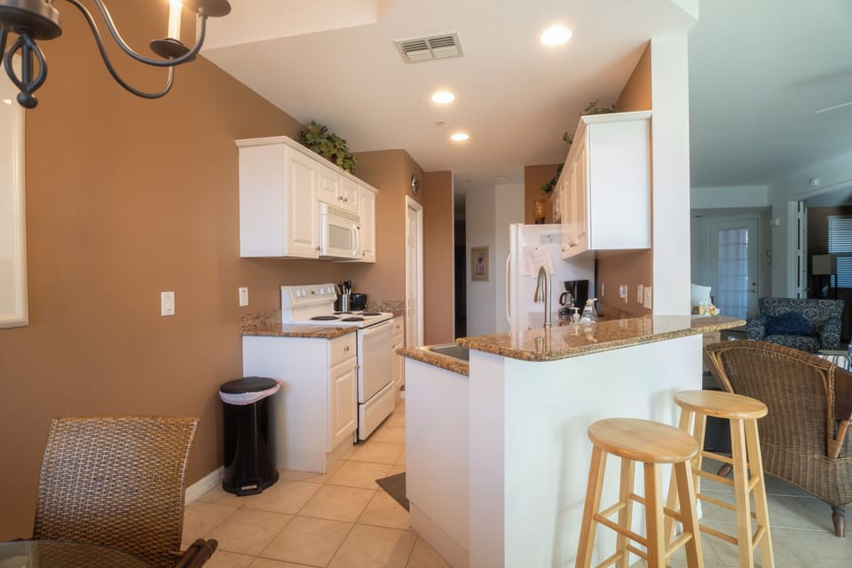 Everything you need in the kitchen is provided
