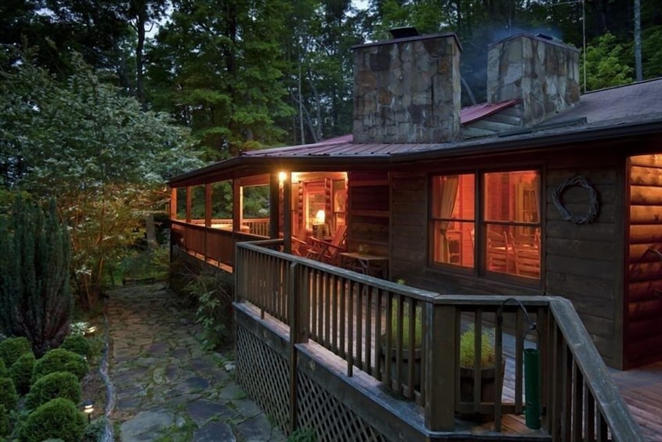 Just you, the woods full of critters, and the sound of the nearby falls.