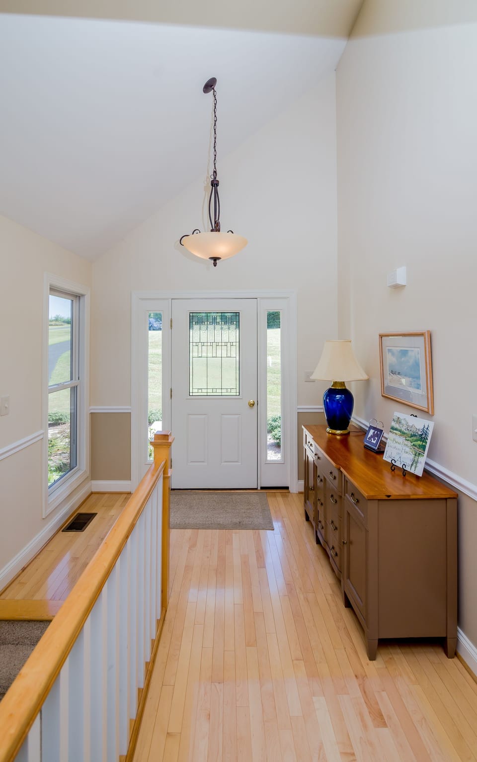 Open floor plan throughout our home.