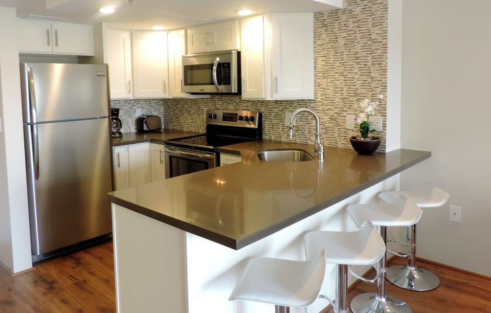 Gather around the expansive kitchen. Mingle, dine, create everlasting memories!