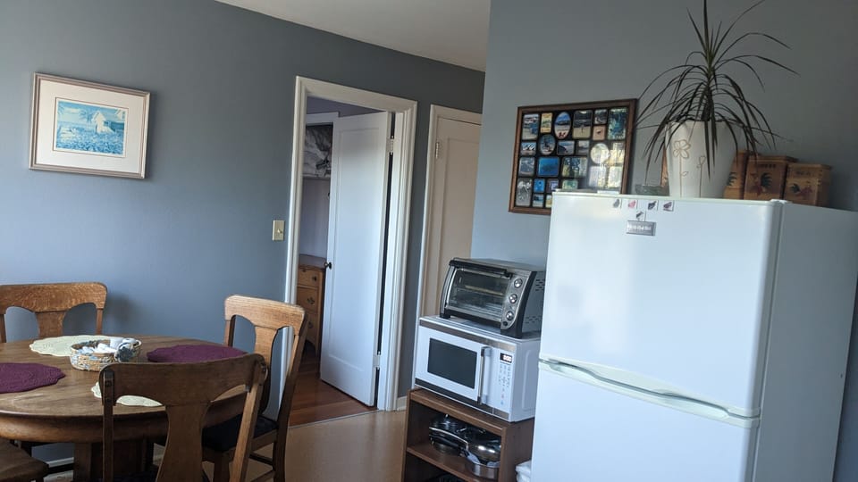 Dining and Kitchen.
