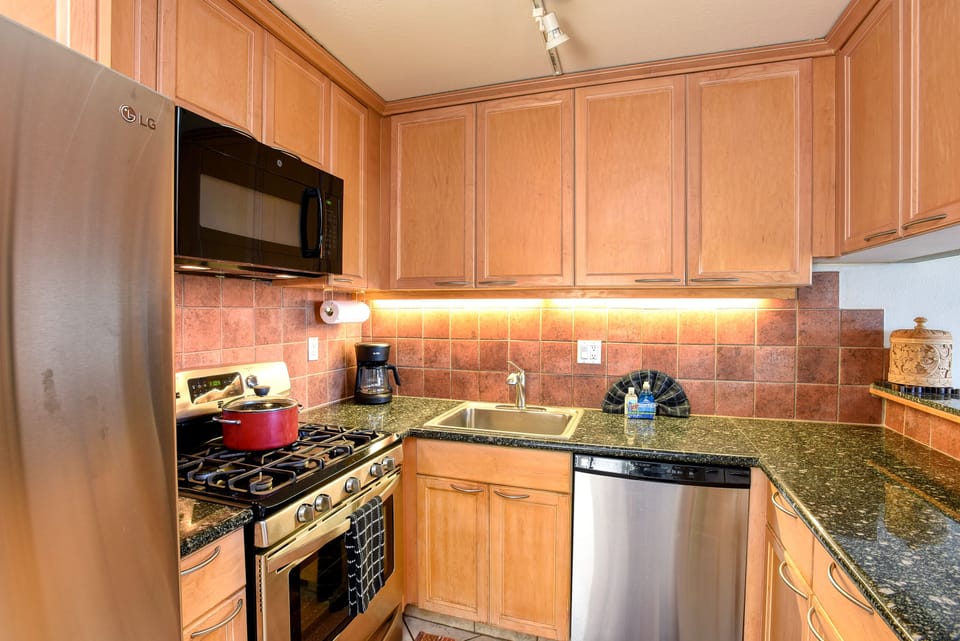 Stainless steel appliances are all new in the last few years
