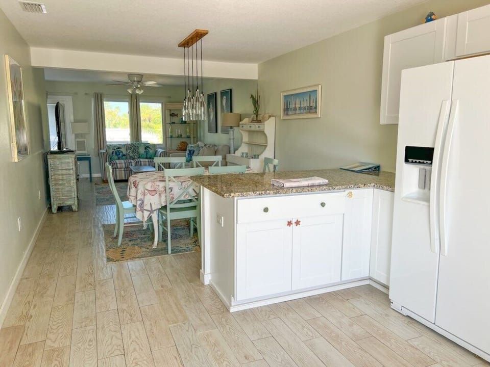 Open Kitchen Living Area