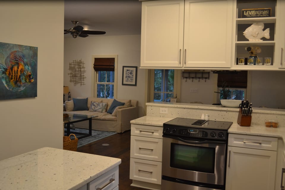 Fully equipped kitchen
