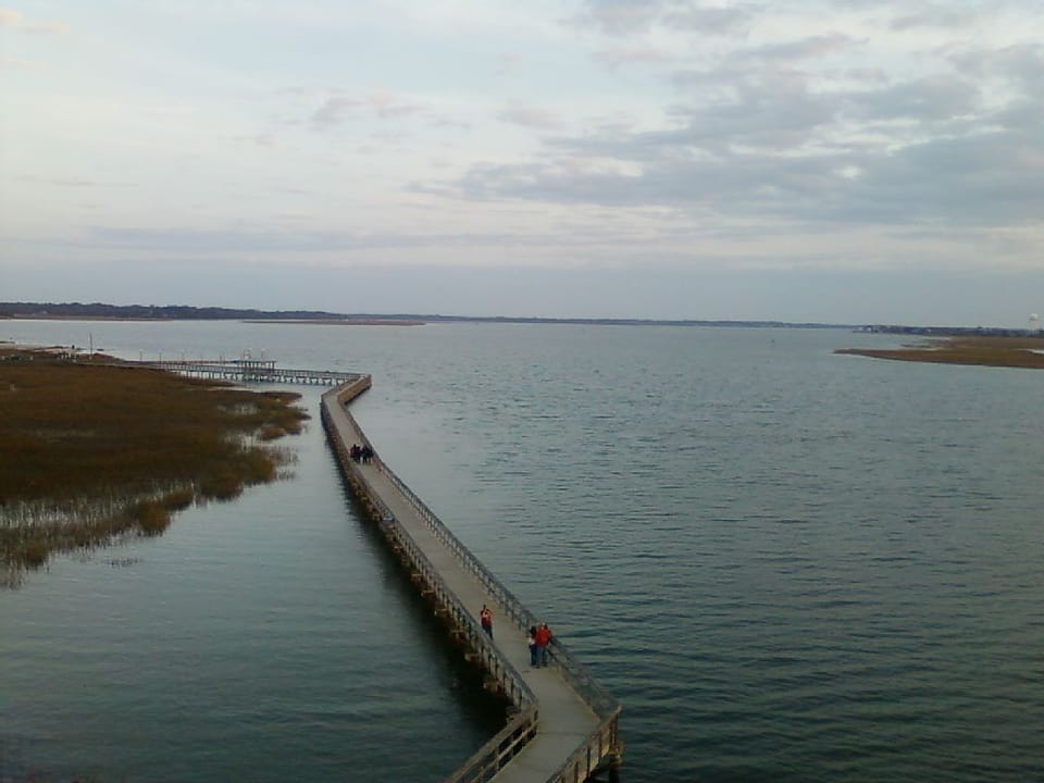 Pier for walking just 8 blocks from the house