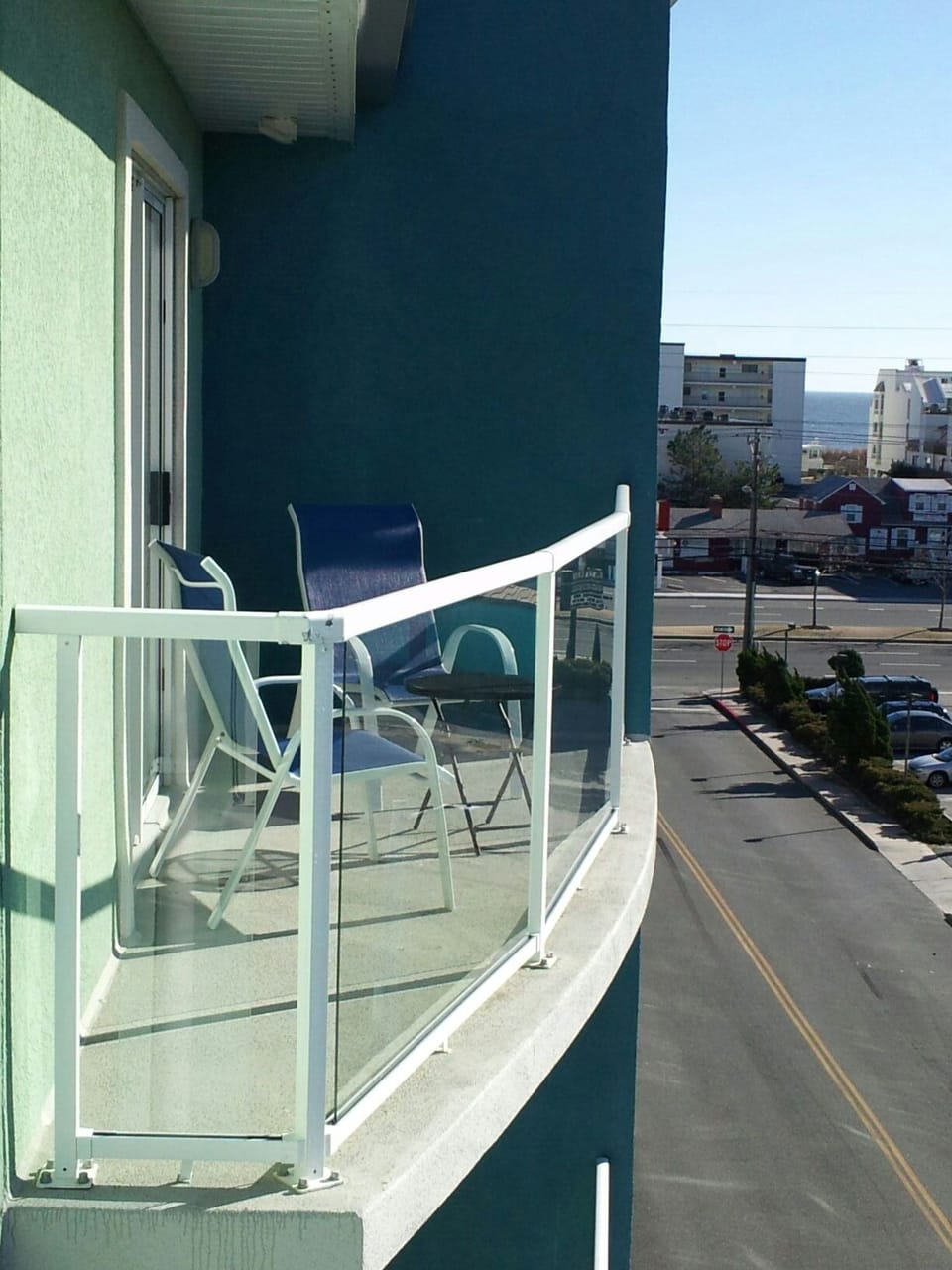 2nd bedroom private balcony.