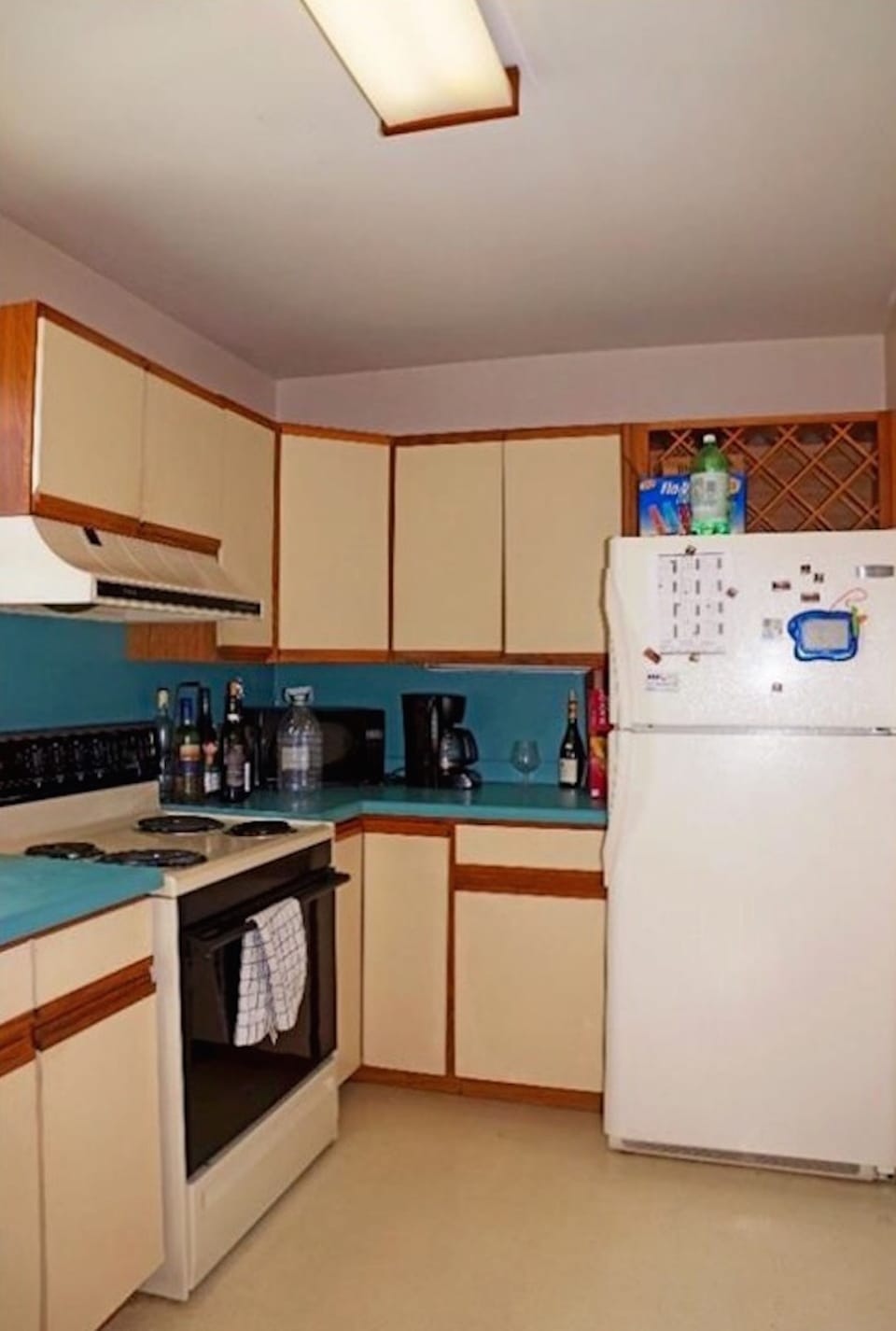 Kitchen with all the amenities