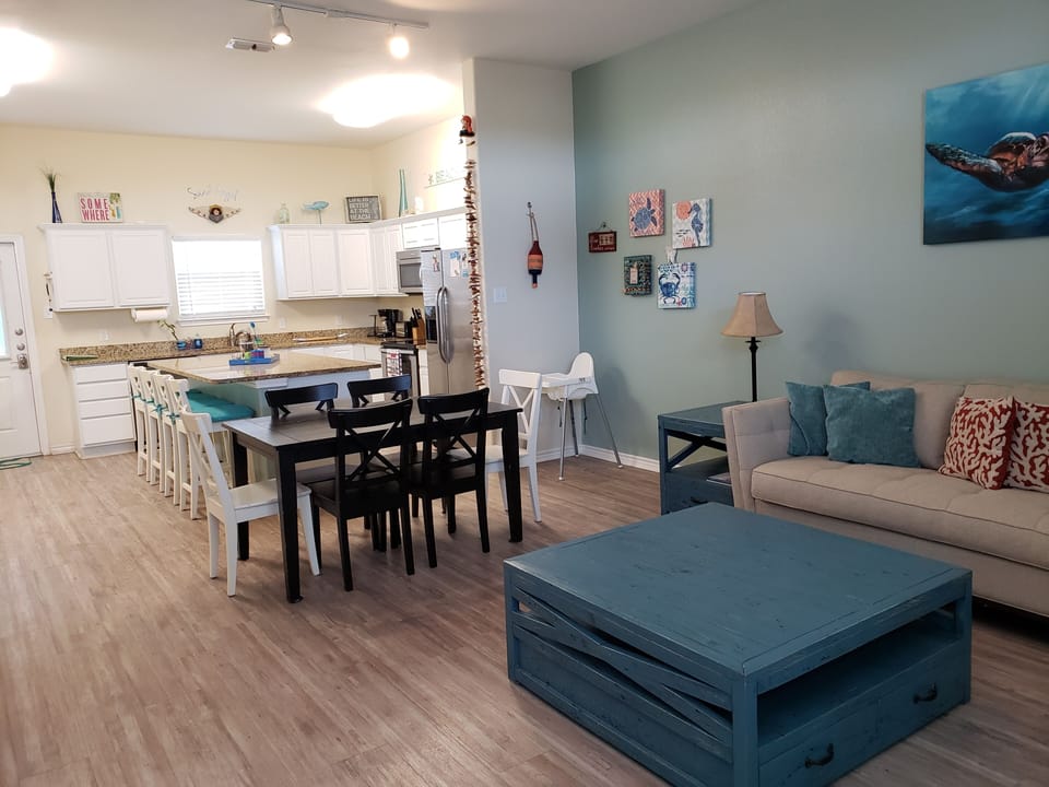 Nice, open floor plan. 