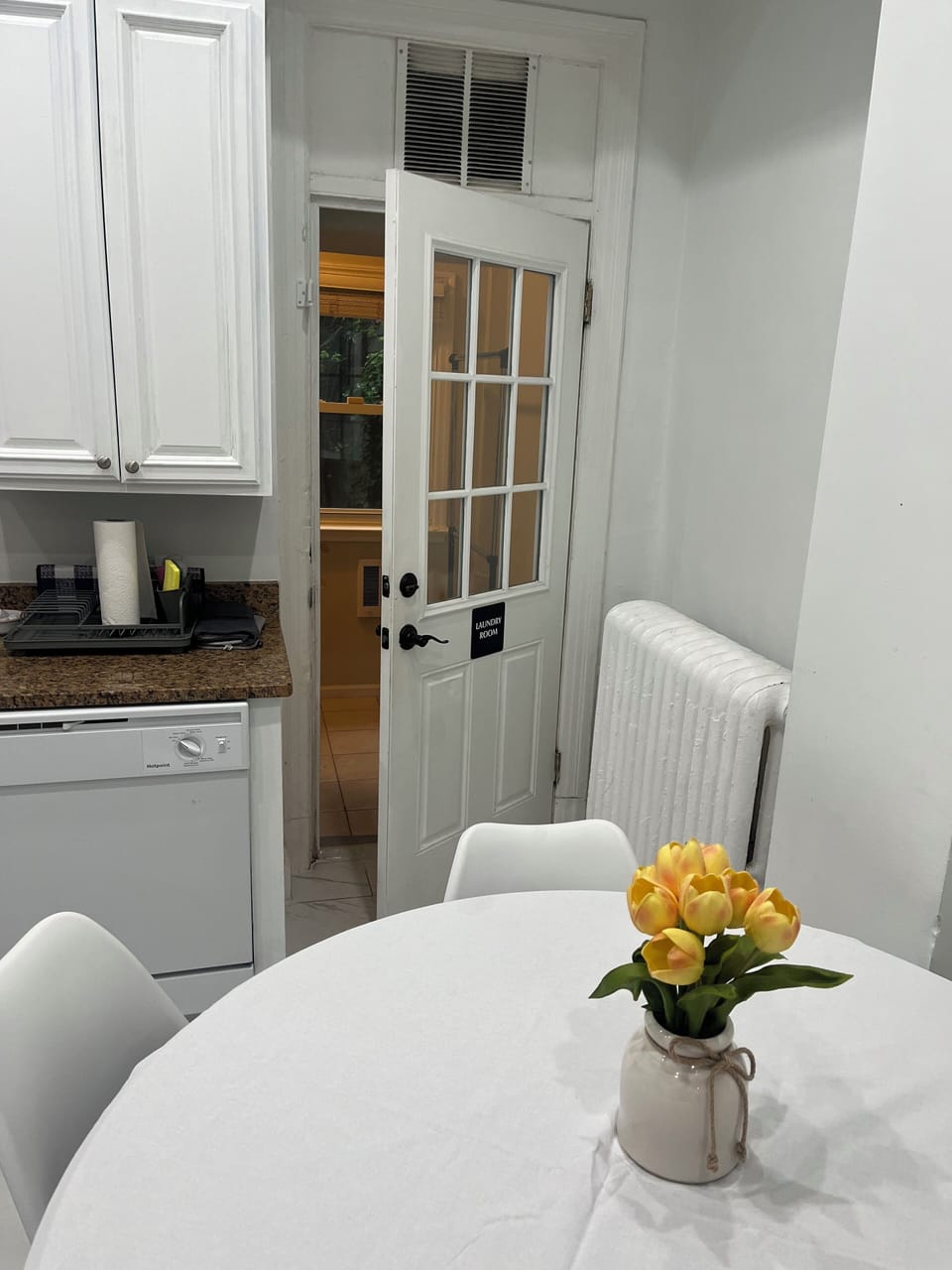Entrance to Laundry room