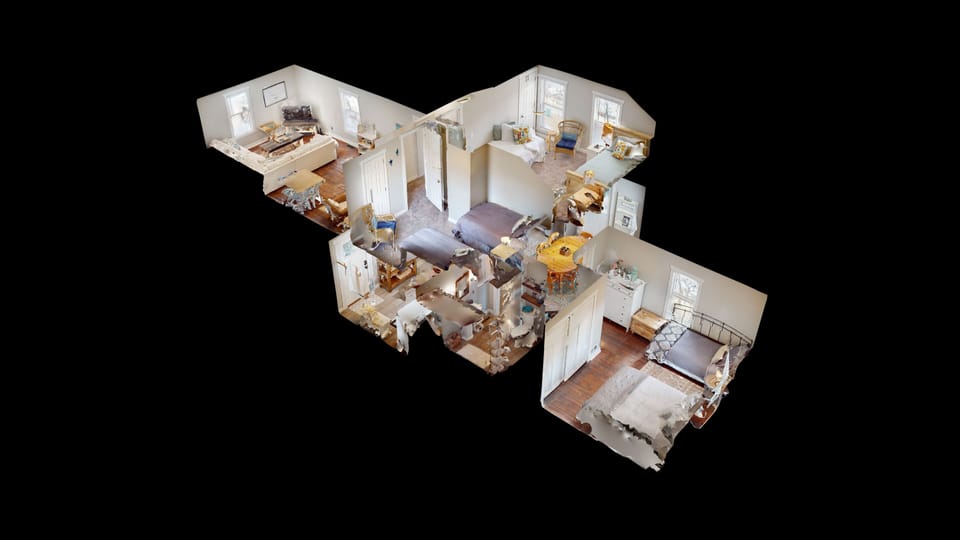 Layout of Great River cottage