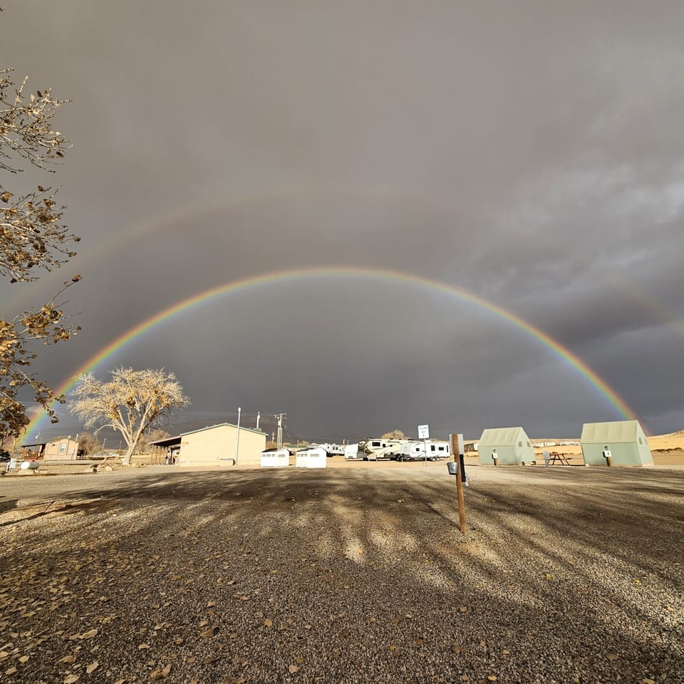 RV park next to the house