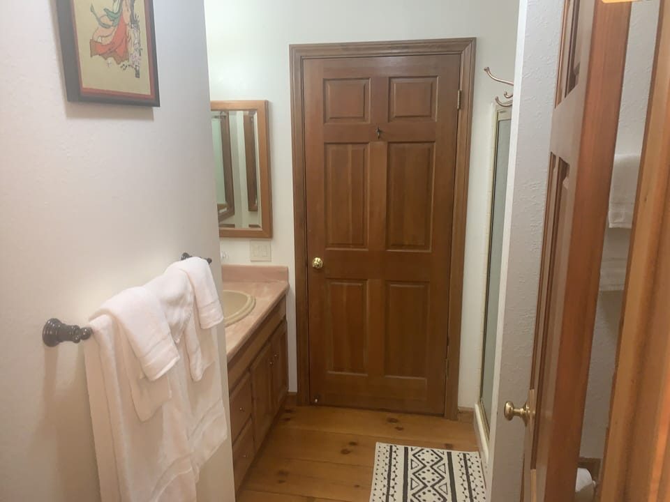 Full bathroom with shower