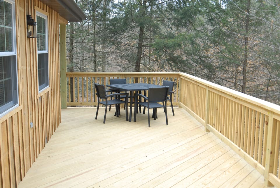 Outdoor eating area