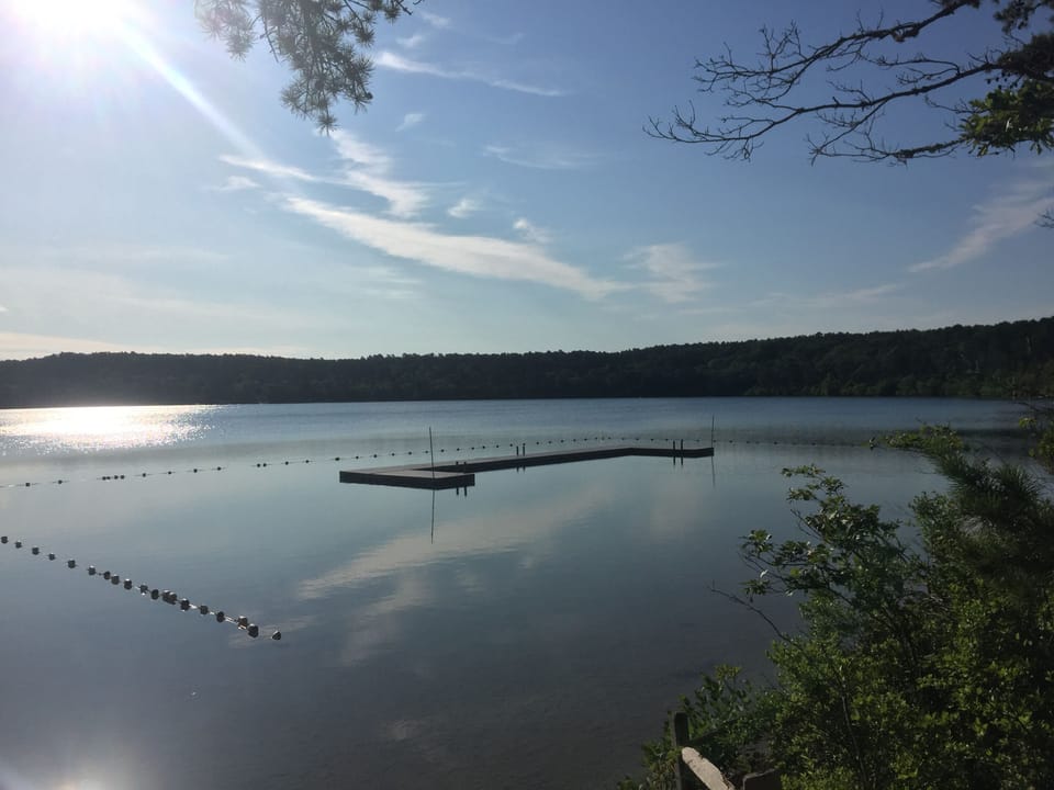 Gull Pond swimming area (0.2 miles from property)
