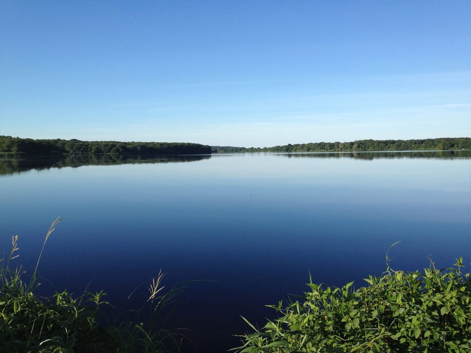Nonquit Resevoir , which can be seen from house